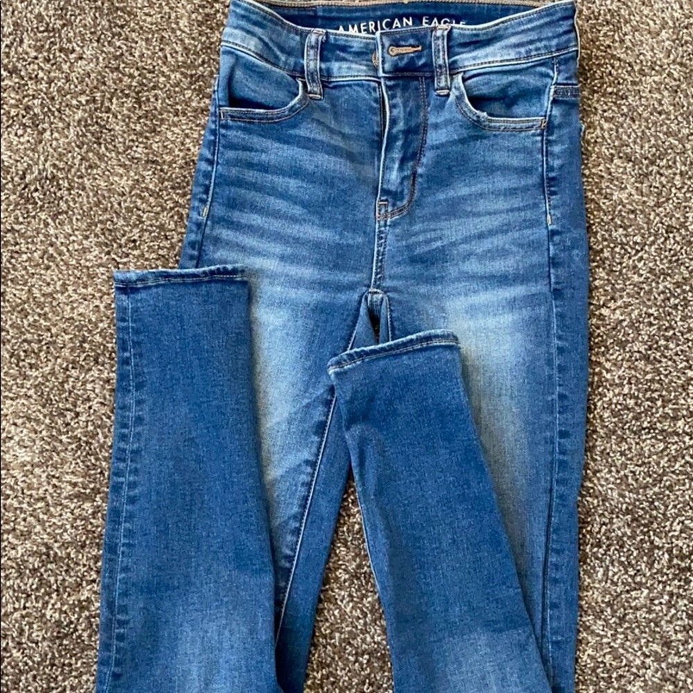 American Eagle High Rise Jean Legging